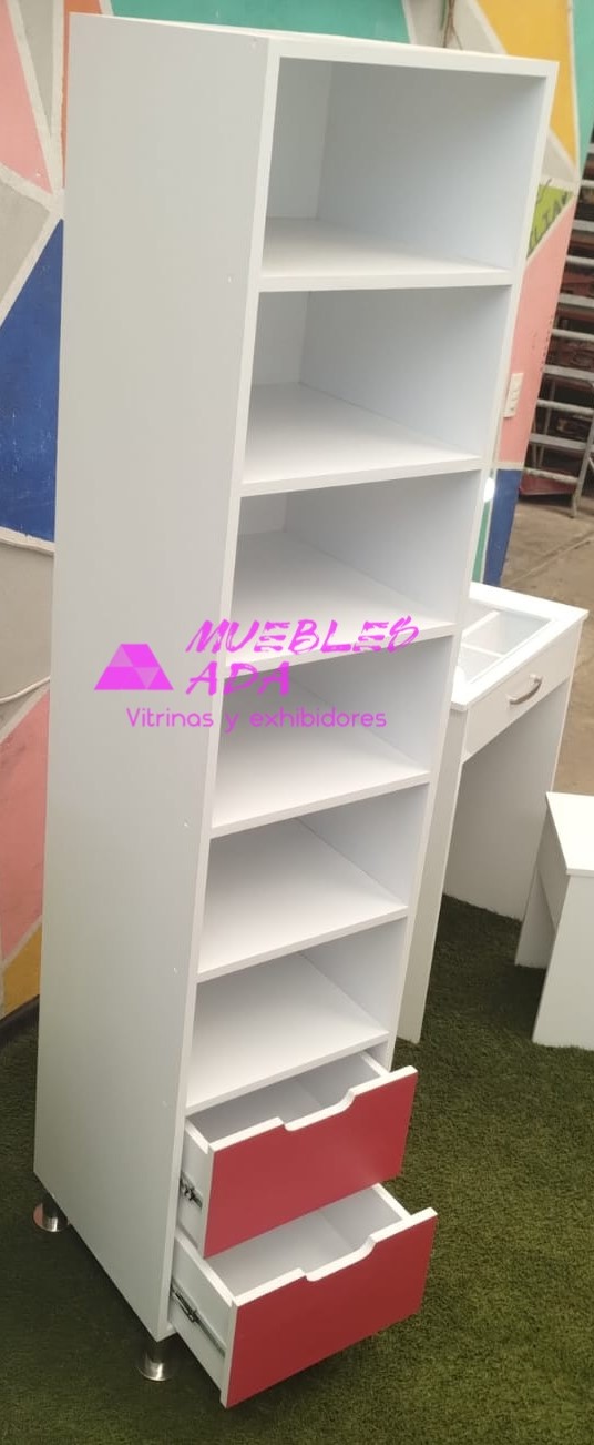 Estante con Cajonera Para el Hogar